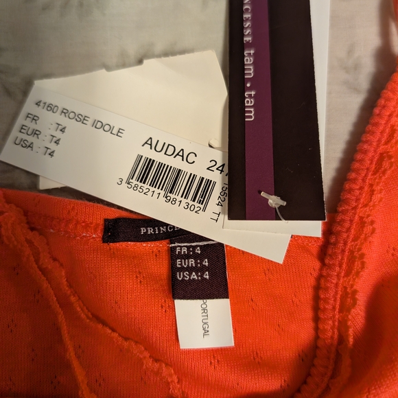 Prince Vibrant Orange Camisole Top - Picture 4 of 4